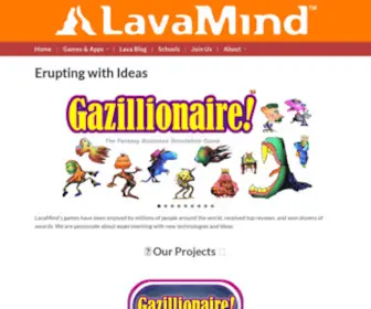 Lavamind.com(Â Erupting with Ideas) Screenshot