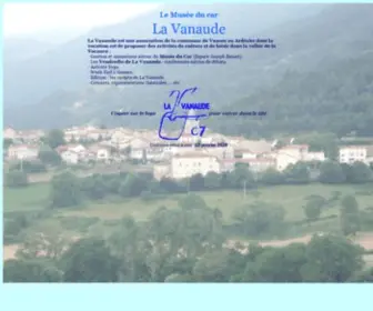 Lavanaude.org(Site de La Vanaude) Screenshot