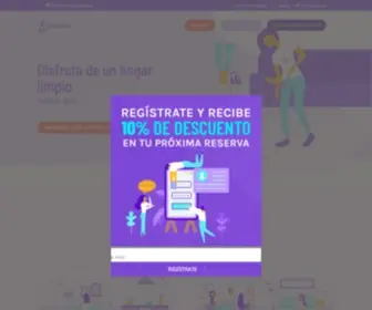 Lavanda.com.pa(Limpieza de casas) Screenshot