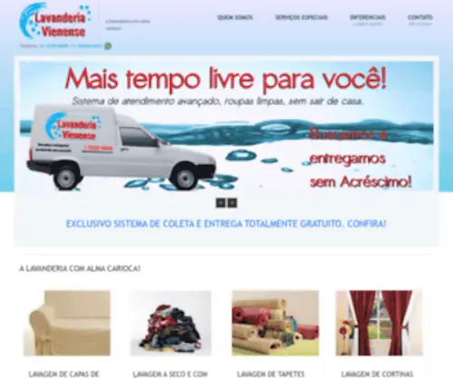 Lavanderiavienense.com(Lavanderia Zona Sul do Rio de Janeiro) Screenshot
