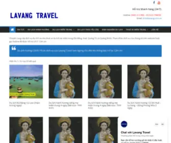 Lavangtravel.com(Du lịch & Cho thuê xe tại miền trung) Screenshot