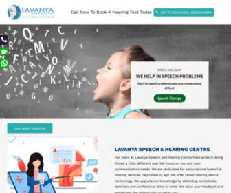 Lavanyasphear.in(Digital hearing aid in jaipur) Screenshot