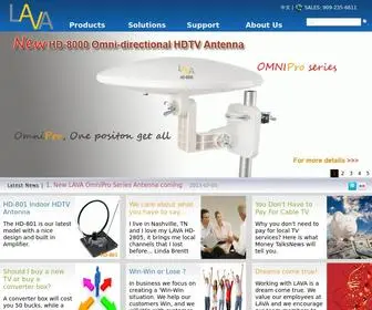 Lavasat.com(LAVA Electronics) Screenshot