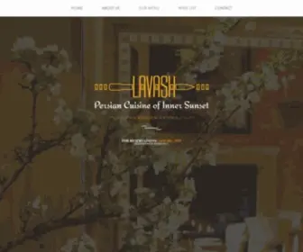 Lavashsf.com(San Fransisco's Persian Restaurant) Screenshot