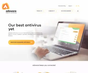 Lavasoft.com(The Best FREE Antivirus & ad block) Screenshot