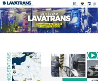 Lavatrans.com(Le 1er réseau national de station de lavage de poids) Screenshot