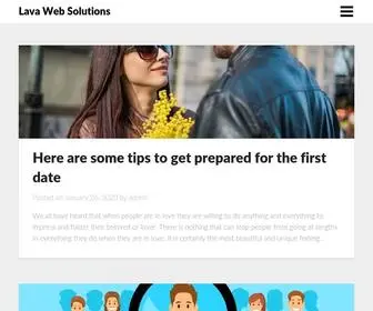 Lavawebsolutions.com(Diseño web) Screenshot