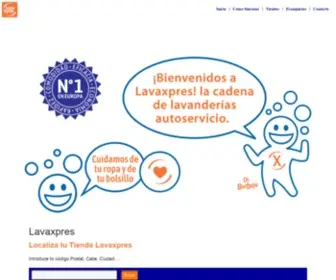 Lavaxpres.com(Tu lavandería autoservicio del barrio) Screenshot