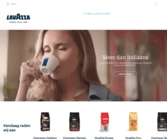 Lavazza.nl(Lavazza NL) Screenshot