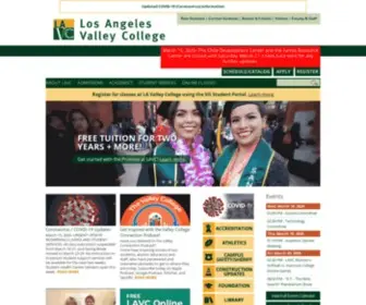 Lavc.edu(Los Angeles Valley College) Screenshot