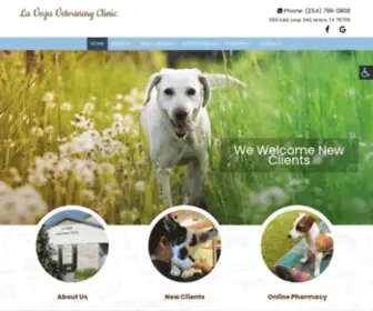 Lavegavet.com(Veterinarian in Waco) Screenshot