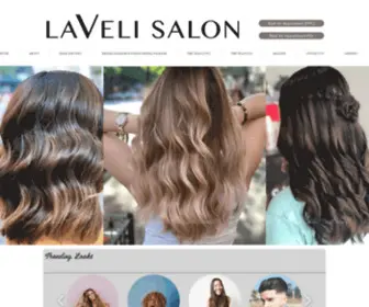 Lavelisalon.com(HOME) Screenshot