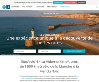 Lavelomaritime.fr(La Vélomaritime) Screenshot