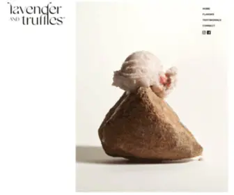 Lavenderandtruffles.com(LUXURY REDEFINED IN FOOD) Screenshot