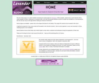 Lavenderaudio.co.uk(Lavender Audio) Screenshot