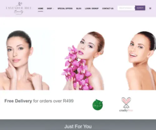 Lavenderhillbeauty.co.za(South Africa) Screenshot