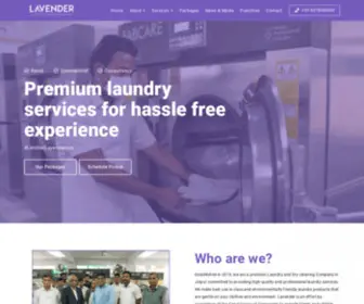 Lavenderindia.com(Lavender India) Screenshot