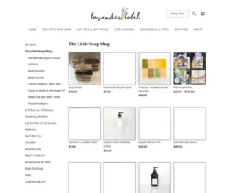 Lavenderlabel.com(Lavender label) Screenshot