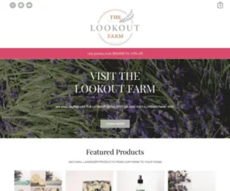 Lavenderlookout.com(The Lookout Farm) Screenshot