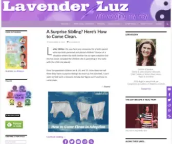 Lavenderluz.com(Lavender Luz) Screenshot