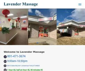 Lavendermassage.top(Lavender Massage) Screenshot