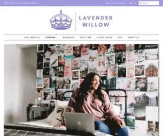 Lavenderwillow.com(Lavender Willow Everyday Luxury) Screenshot