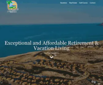 Laventanadelmar.com(Baja Mexico golf course homes) Screenshot