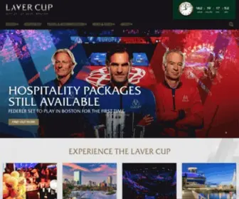 Lavercup.com(Laver Cup) Screenshot