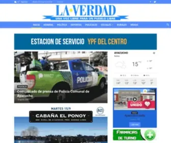 Laverdadayacucho.com.ar(La Verdad de Ayacucho) Screenshot