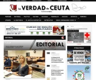 Laverdaddeceuta.com(La Verdad de Ceuta) Screenshot