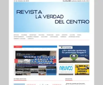 Laverdaddelcentro.com.mx(La Verdad del Centro) Screenshot