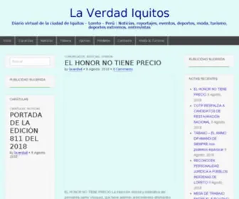 Laverdadiquitos.com(Laverdadiquitos) Screenshot