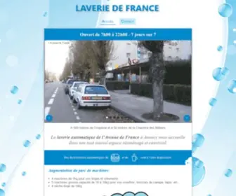 Laverie-DE-France-Annecy.fr(Présentation) Screenshot