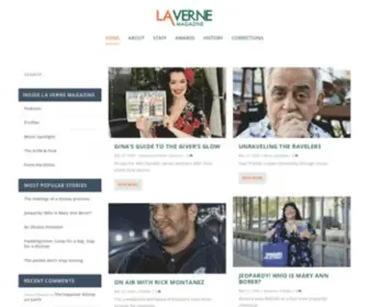 Lavernemagazine.org(La Verne Magazine) Screenshot