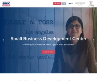 Lavernesbdc.org(The University of La Verne Small Business Development Center (SBDC)) Screenshot