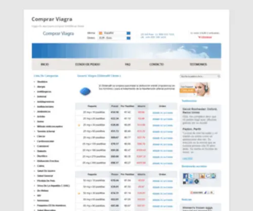 Laviagraes.com(La Viagra) Screenshot