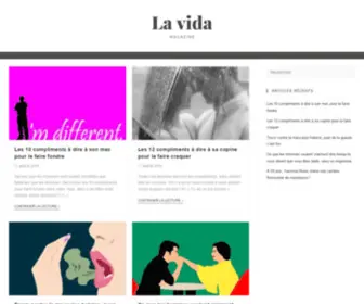 Lavida-Magazine.com(Votre magazine mode de vie) Screenshot