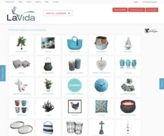 Lavida.com.au(Wholesale Giftware & Homewares Australia) Screenshot
