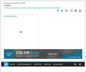 Lavidaenlinea.com(La vida en línea) Screenshot