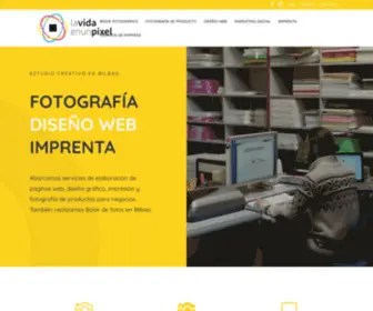 Lavidaenunpixel.com(Estudio de fotografía en Bilbao) Screenshot