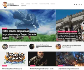 Lavidaesunvideojuego.com(La Vida Es Un Videojuego) Screenshot