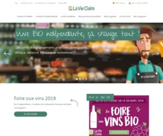 Lavieclaire.com(La Vie Claire) Screenshot