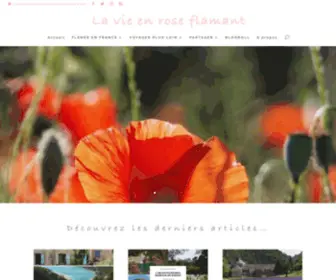 Lavieenroseflamant.com(La vie en rose flamant) Screenshot