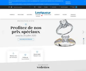 Lavigueur.com(Vente de bijoux) Screenshot