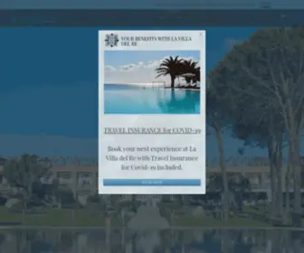 Lavilladelre.com(Luxury Hotel Sardinia) Screenshot