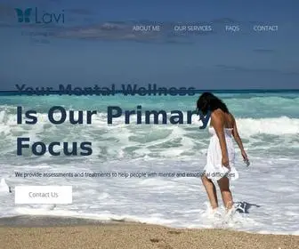 Lavimentalhealth.com(Lavi) Screenshot