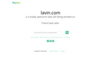 Lavin.com(Lavin) Screenshot