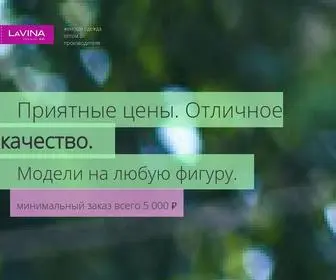 Lavina-NSK.ru(LaVINA) Screenshot