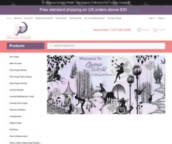 LaviniaWorld.com(Fairy Stamper) Screenshot