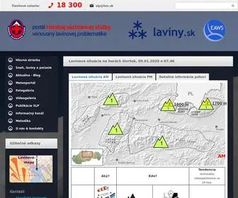 Laviny.sk(Hzs) Screenshot